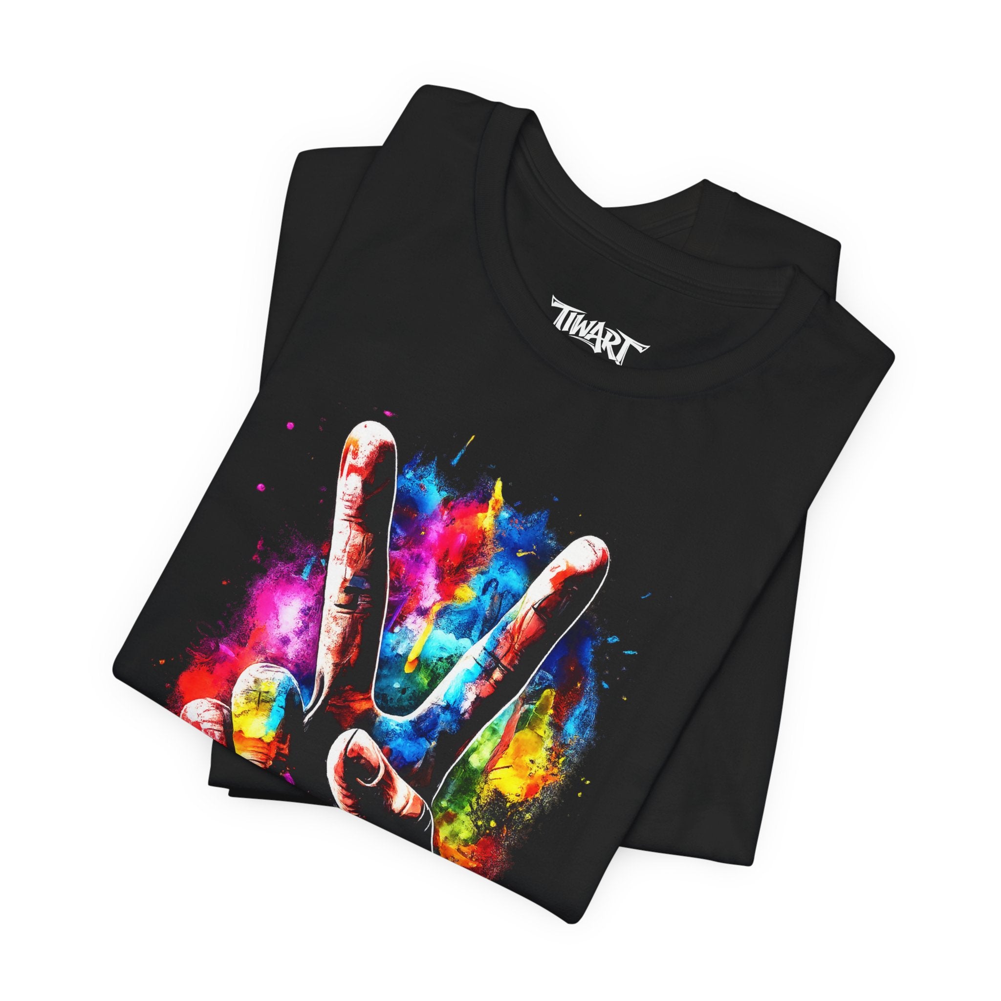 Peace Sign Tie-Dye Graphic Tee