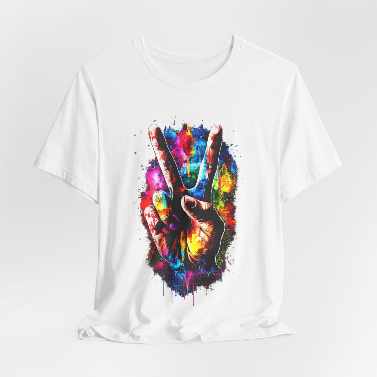 Peace Sign Tie-Dye Graphic Tee
