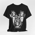 T‑Shirt — Gothic Cherubs 'I See I Hear I Know Trust No One' Vintage Angel Tee