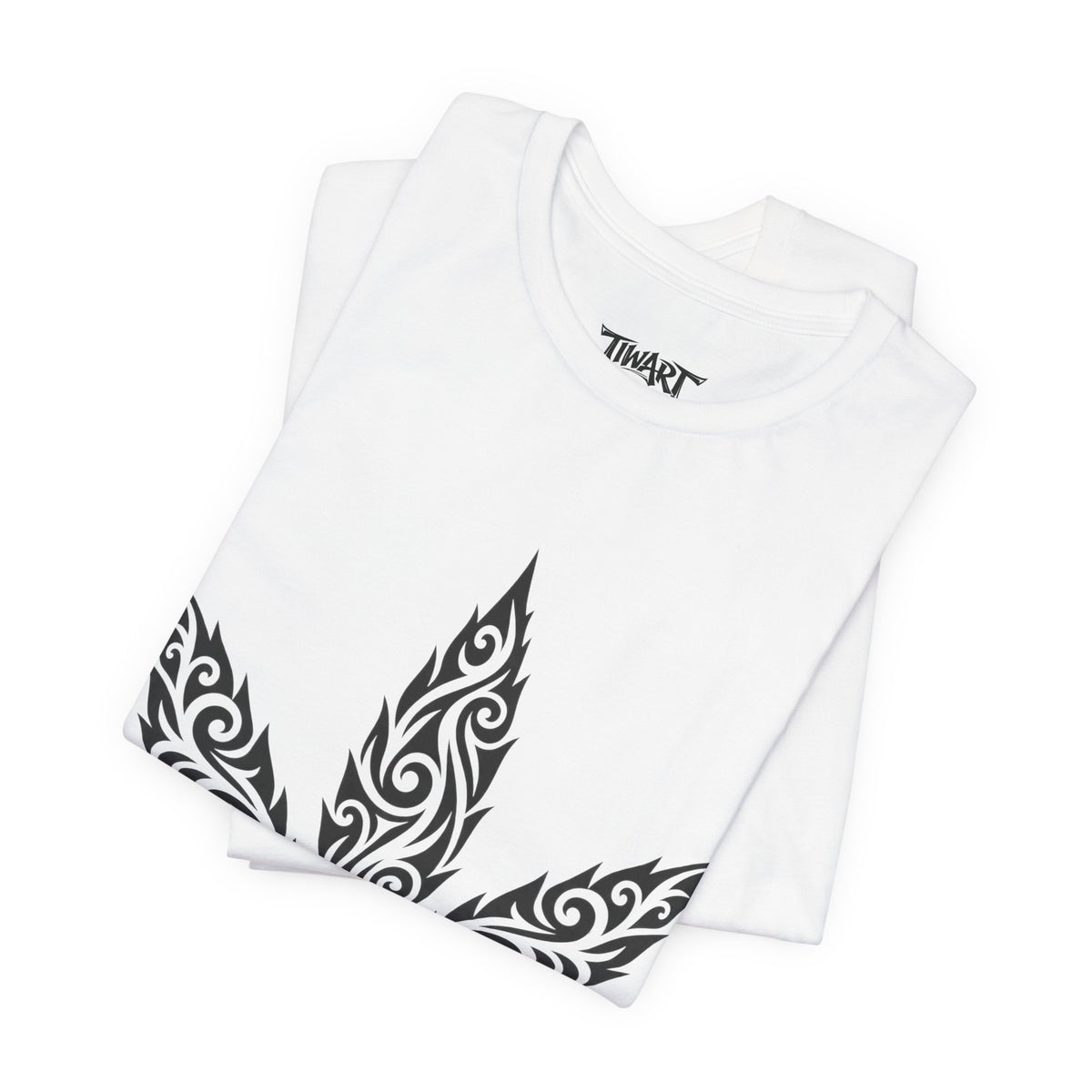 Cannabis Leaf Tribal Tee - Floral Mandala Marijuana T-Shirt