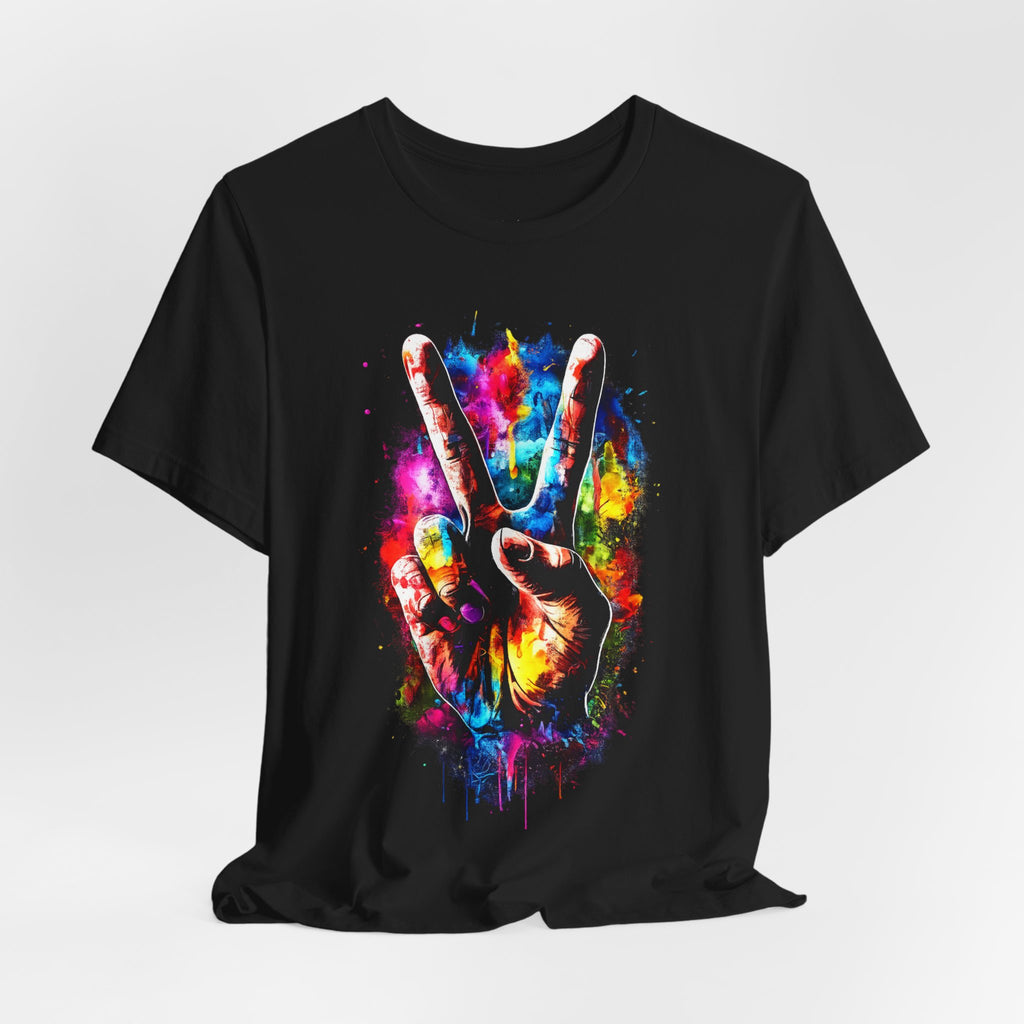 Peace Sign Tie-Dye Graphic Tee