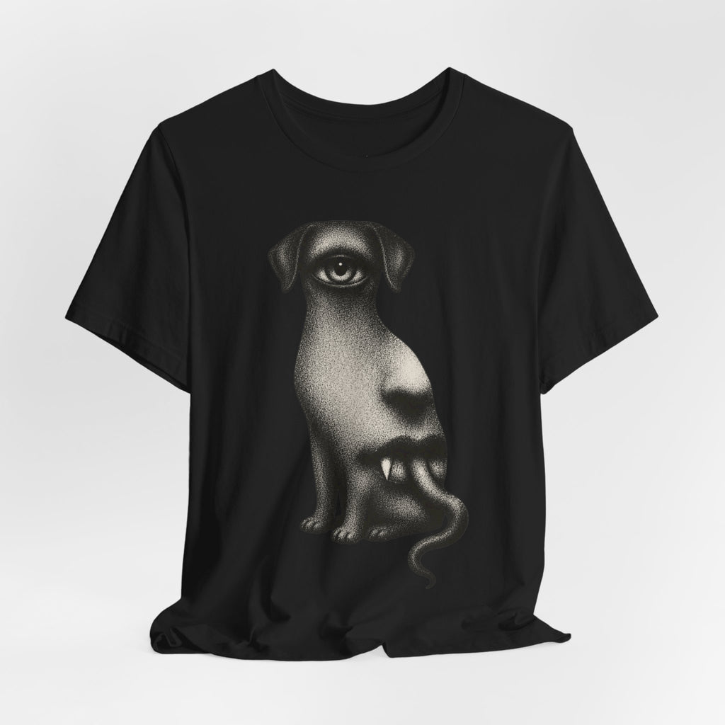 Surreal One-Eyed Dog T-Shirt