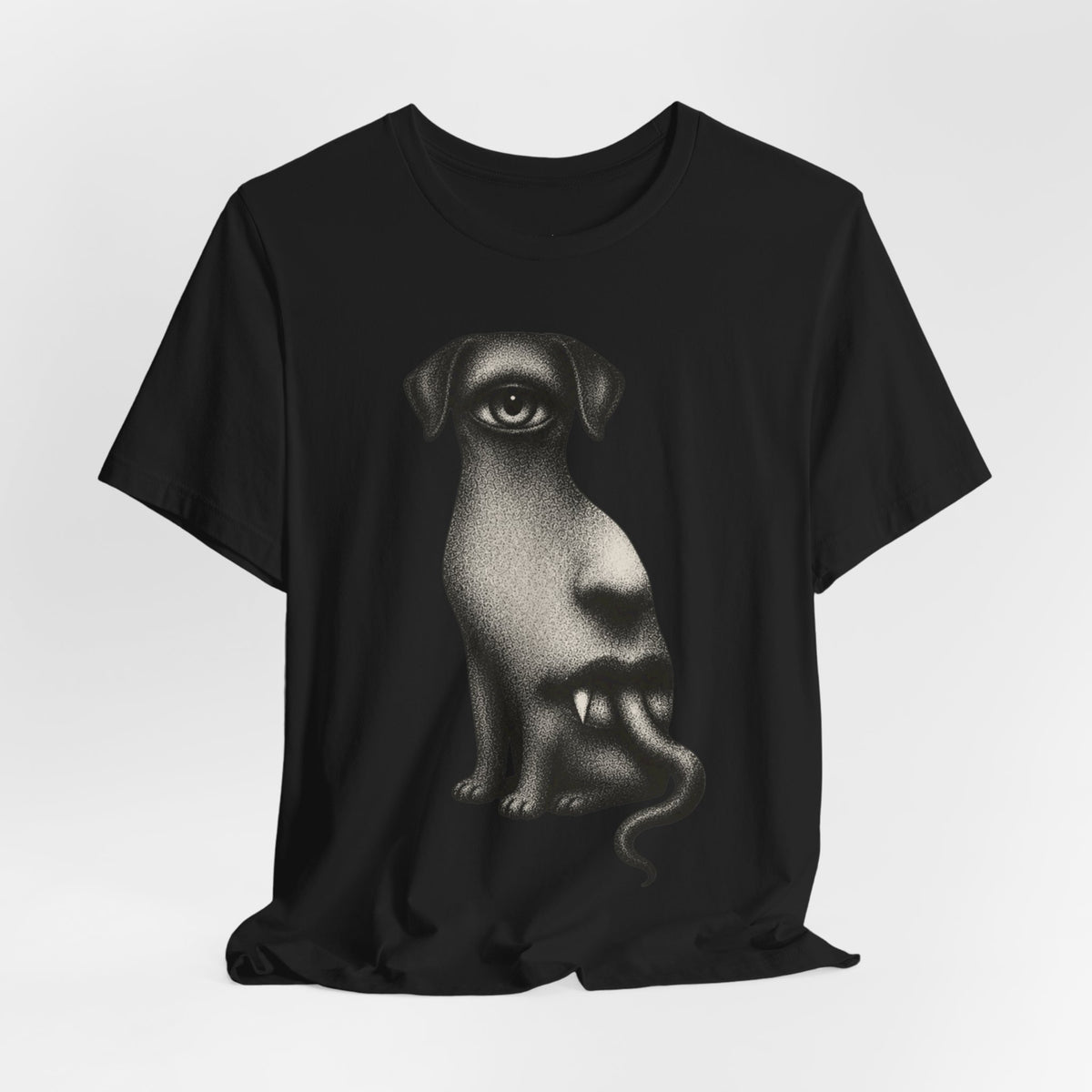 Surreal One-Eyed Dog T-Shirt