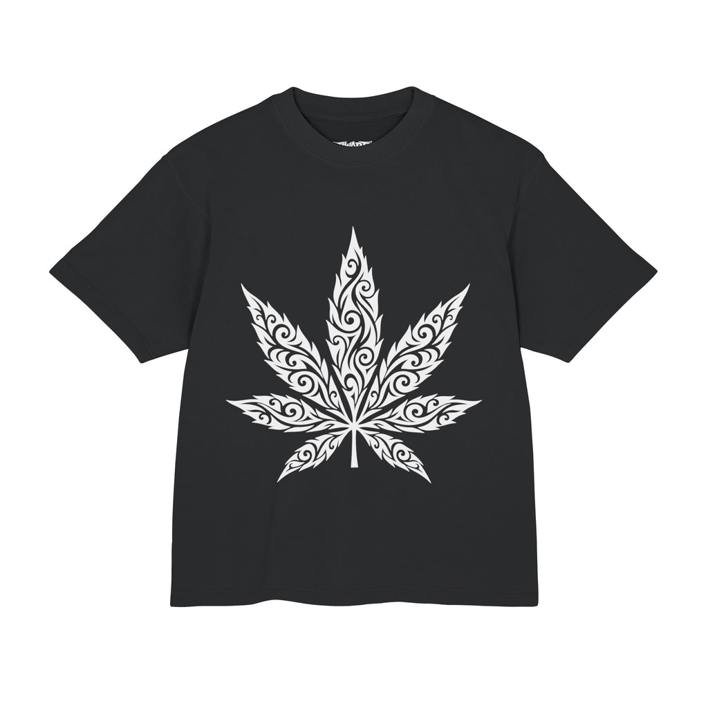 Botanical Cannabis Leaf Graphic Tee