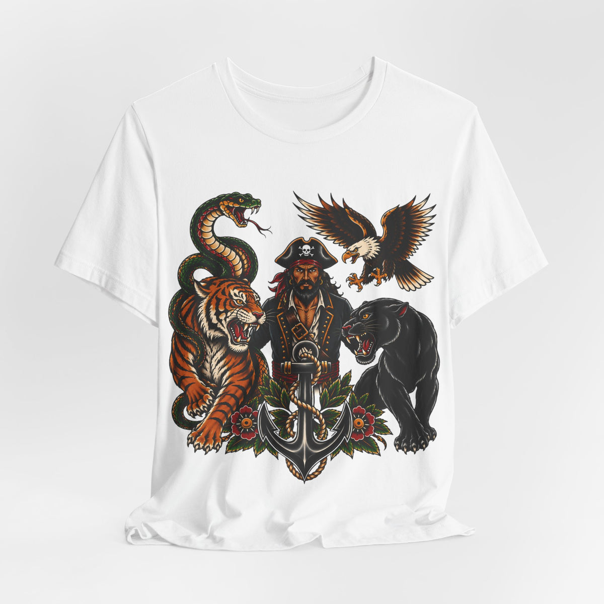 Pirate Captain & Wild Beasts Graphic Tee