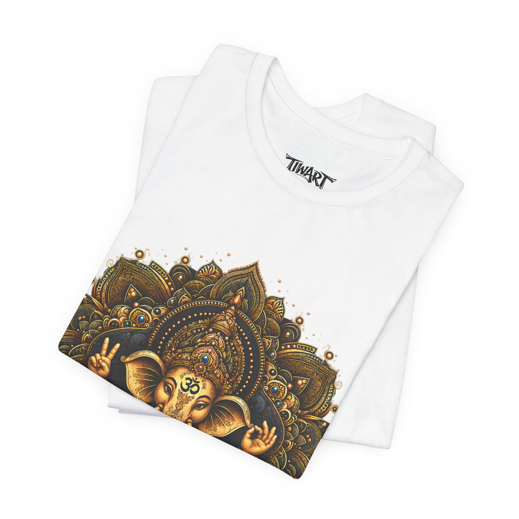 Ganesha Mandala T-Shirt – Hindu Elephant God Spiritual Tee