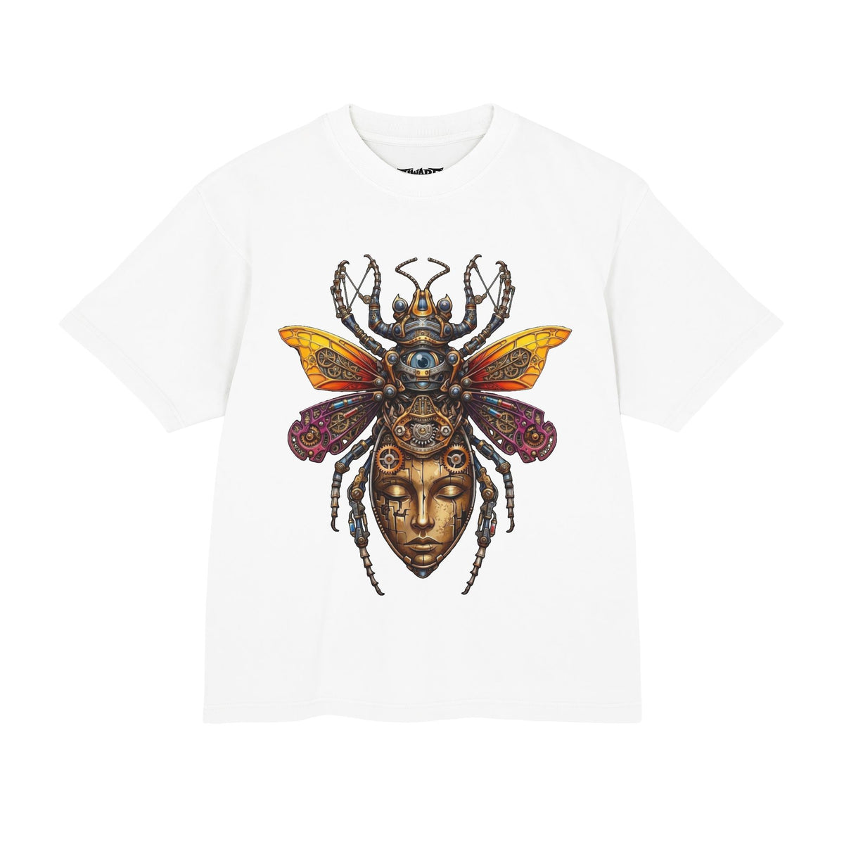 Graphic Tee — Surreal Bee Mask Art T-Shirt