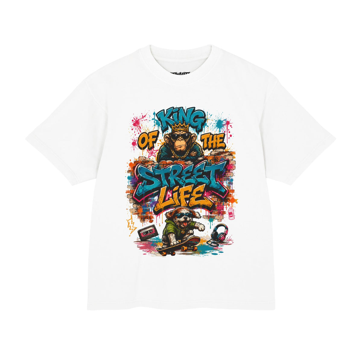 King of the Streets Graffiti T-Shirt