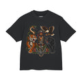 American Traditional Pirate & Wild Animals Tattoo-Inspired T-Shirt