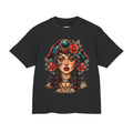 Pirate Rose Tattoo Tee — Vintage Sailor Girl Graphic T-Shirt