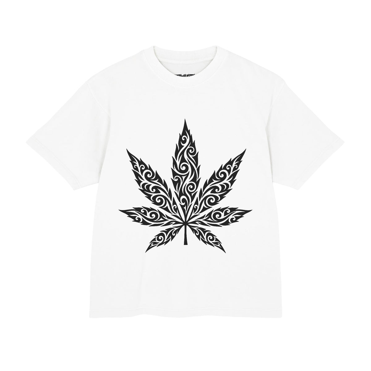 Botanical Cannabis Leaf Graphic Tee
