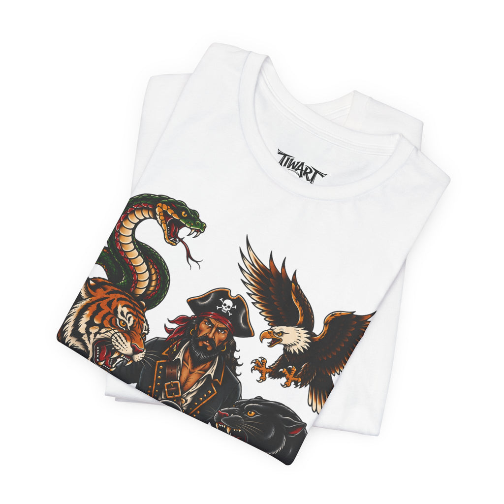 Pirate Captain & Wild Beasts Graphic Tee
