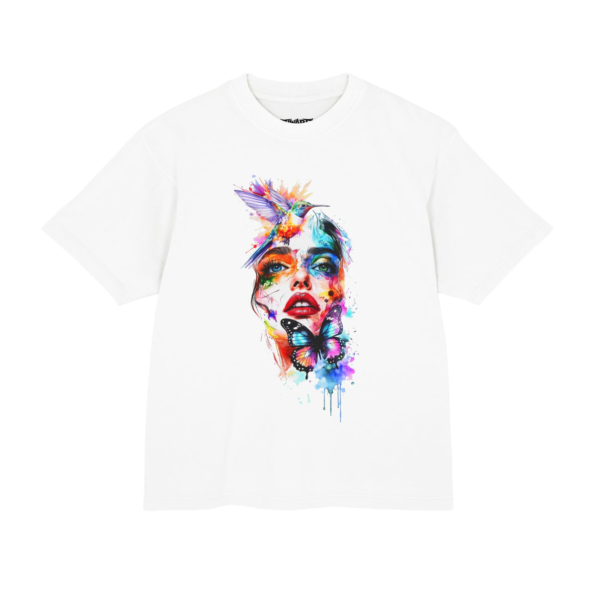 Colorful Abstract Woman Portrait T-Shirt