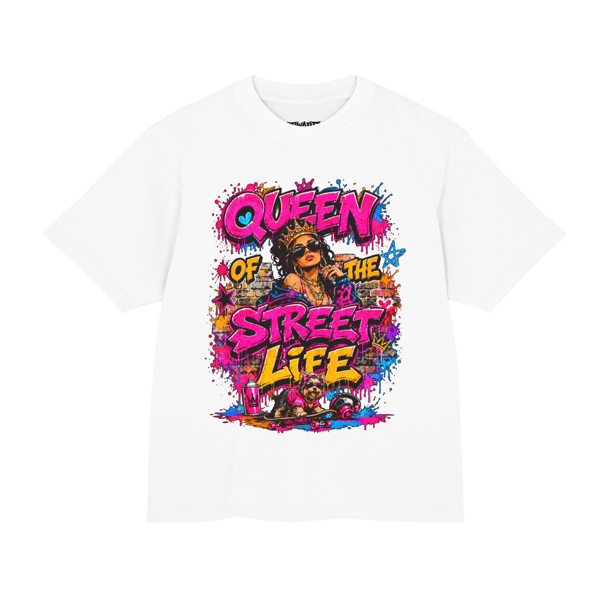 Queen of the Street Life Graphic T-Shirt