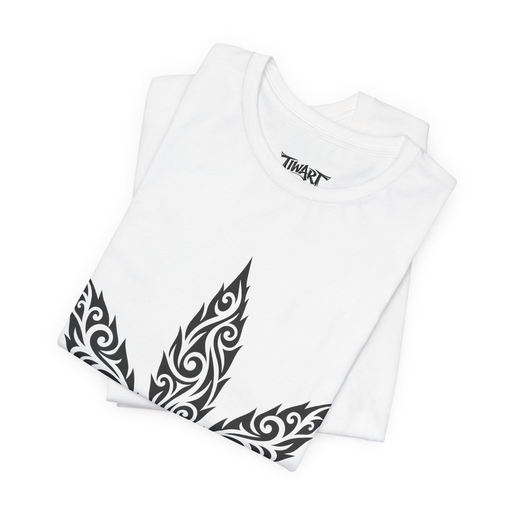 Tribal Cannabis Leaf T-Shirt
