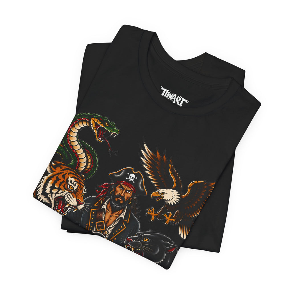 Pirate Captain & Wild Beasts Graphic Tee
