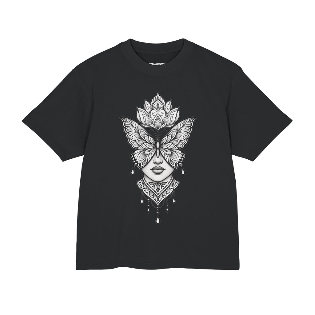 Mystical Butterfly Woman Graphic T-Shirt