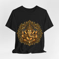Ganesha Mandala T-Shirt — Hindu Elephant God Yoga Tee