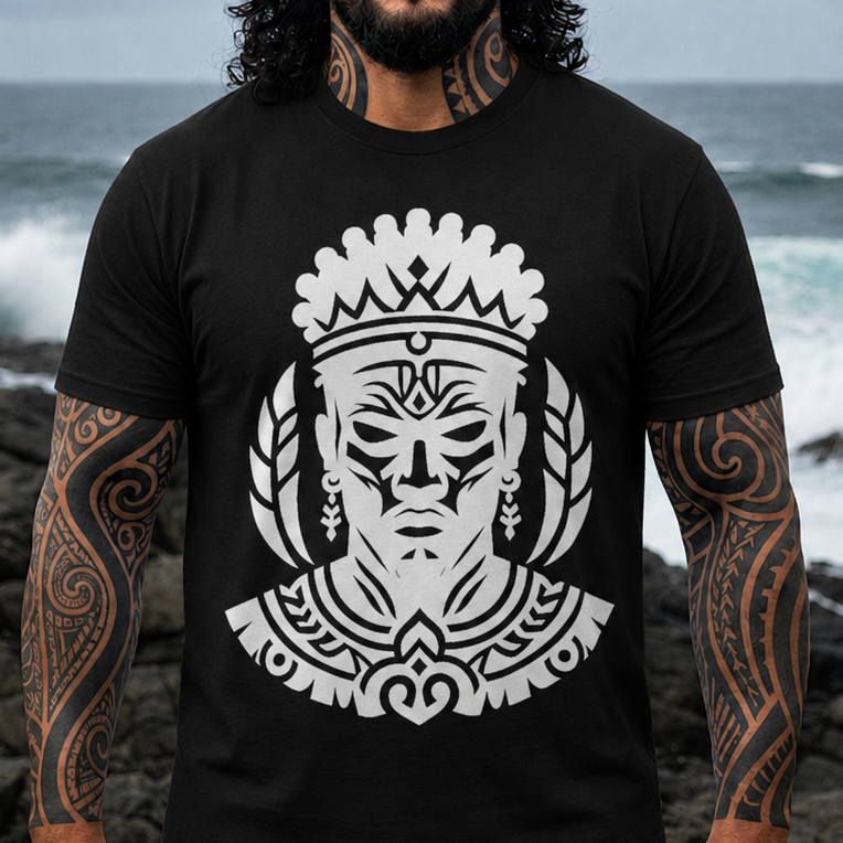 Tribal King Graphic Tee